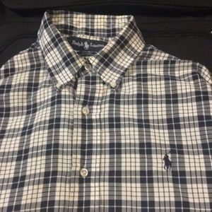 Long sleeve polo shirt